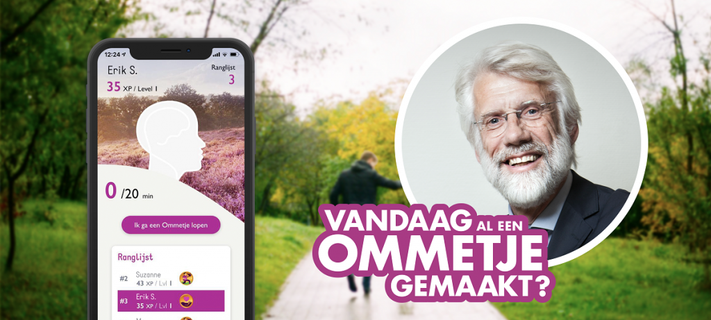 Ommetje-app-Hersenstichting-wandelen-met-Erik-Scherder